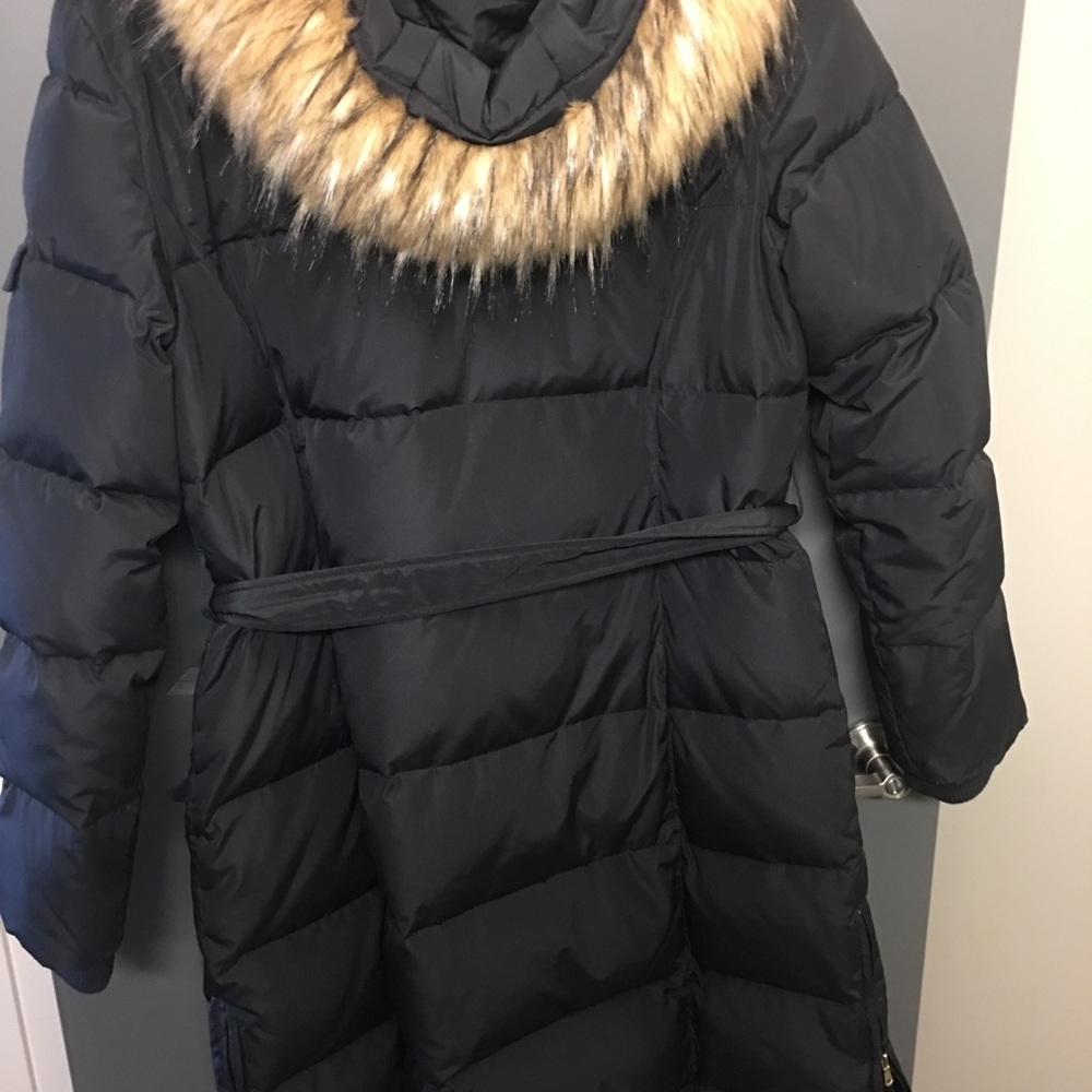 Ellen Tracy Nordstrom Puffy Black Coat